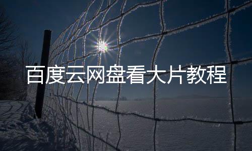 教程百度盘看大片云网