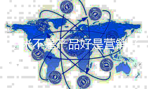 不是好是好说师是我营营销友商阴谋雷军小米销大产品